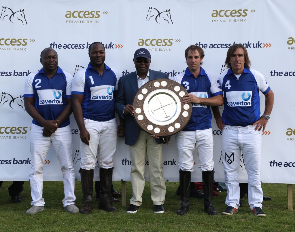 Caverto Winning Team Access Bank Charity Shield at Access Bank Polo UNICEF Fifth Chukker