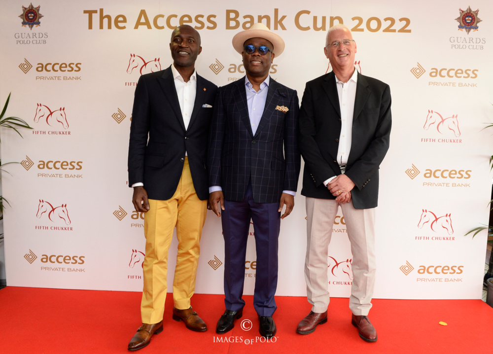 Roosevelt Ogbonna CEO/MD Access Bank Plc, Herbert Wigwe Group Managing Director of Access Holdings PLC and Chairman of The Access Bank UK Ltd, Jamie Simmonds CEO/MD The Access Bank UK Ltd